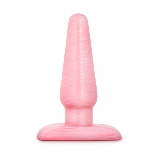 Розовая анальная пробка B Yours Small Cosmic Plug - 10,1 см., Blush Novelties Розовая анальная пробка B Yours Small Cosmic Plug - 10,1 см., Blush Novelties