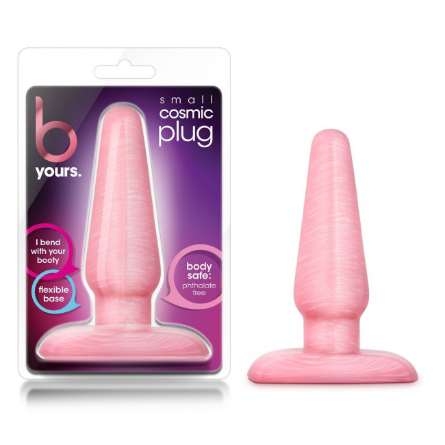 Розовая анальная пробка B Yours Small Cosmic Plug - 10,1 см., Blush Novelties Розовая анальная пробка B Yours Small Cosmic Plug - 10,1 см., Blush Novelties