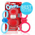 Красное двухпетельное кольцо с вибрацией Ofinity Plus, Screaming O