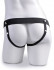 Телесный перезаряжаемый вибрострапон 6" Hollow Rechargeable Strap-On Remote - 17,5 см.