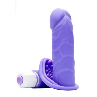 Фиолетовый вибростимулятор SEE YOU FINGERING PURPLE, Dream Toys