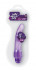 Фиолетовый вибратор-реалистик JELLY JOY 9INCH 10 RHYTHMS PURPLE - 23 см., Dream Toys