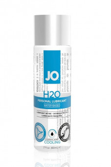 Охлаждающий лубрикант на водной основе JO Personal Lubricant H2O COOLING - 60 мл., System JO