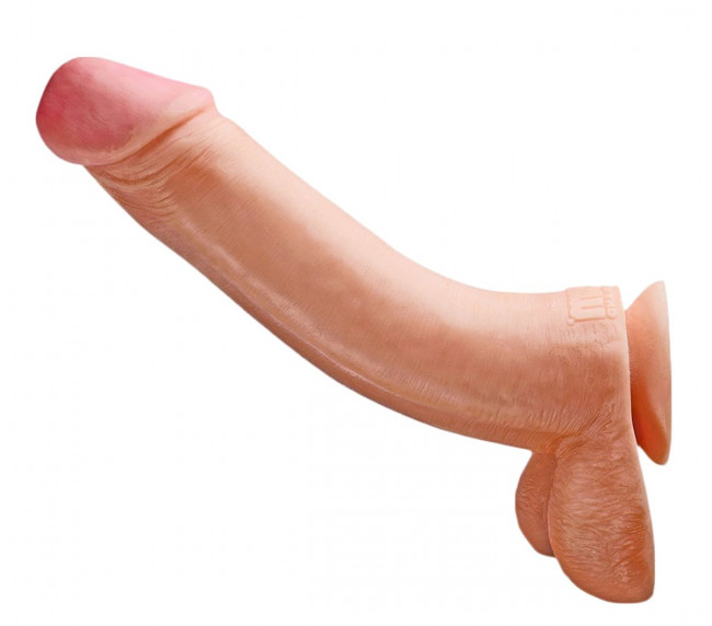 Изогнутый фаллоимитатор-гигант Toms Cock 12 Inch Suction Cup Dildo - 33 см., XR Brands Изогнутый фаллоимитатор-гигант Toms Cock 12 Inch Suction Cup Dildo - 33 см., XR Brands