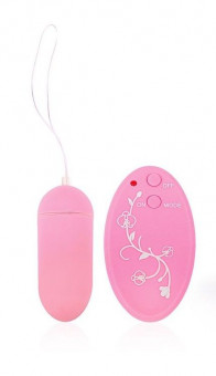 Розовое виброяйцо Sexy Friend с 10 режимами вибрации, Bior toys