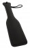 Черная плоская шлепалка Bondage Paddle - 31,7 см., NS Novelties
