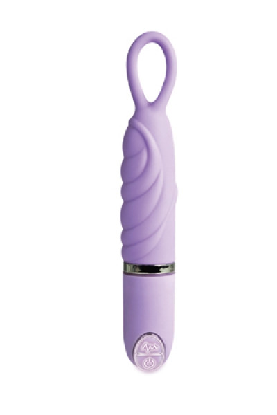 Вибромассажер O-Ring Massager Collection Roxy 10-Function Silicone  из силикона фиолетовый, California Exotic Novelties
