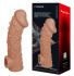 Телесная насадка на фаллос с отверстием для мошонки EXTREME SLEEVE - 15,6 см. Телесная насадка на фаллос с отверстием для мошонки EXTREME SLEEVE - 15,6 см.