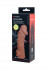 Телесная насадка на фаллос с отверстием для мошонки EXTREME SLEEVE - 15,6 см. Телесная насадка на фаллос с отверстием для мошонки EXTREME SLEEVE - 15,6 см.