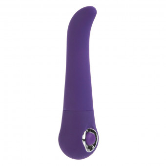 Фиолетовый вибратор Body & Soul Adore - 12 см., California Exotic Novelties