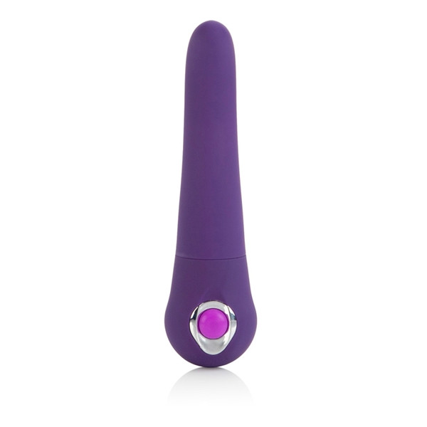Фиолетовый вибратор Body & Soul Adore - 12 см., California Exotic Novelties