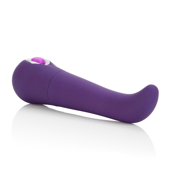 Фиолетовый вибратор Body & Soul Adore - 12 см., California Exotic Novelties