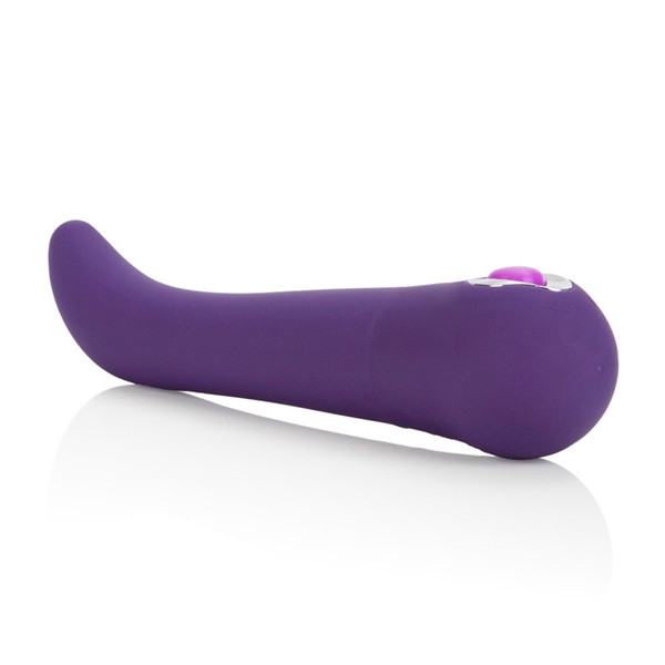 Фиолетовый вибратор Body & Soul Adore - 12 см., California Exotic Novelties