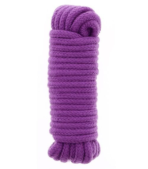Фиолетовая веревка для связывания BONDX LOVE ROPE - 5 м., Dream Toys