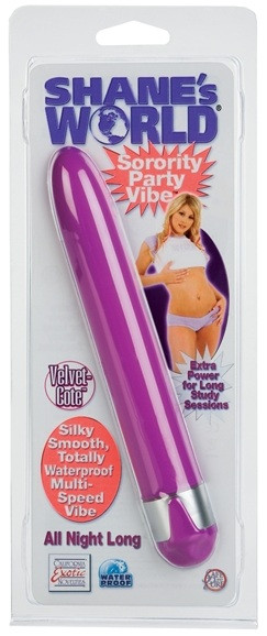 Фиолетовый вибратор Shane`s World, California Exotic Novelties Фиолетовый вибратор Shane`s World, California Exotic Novelties