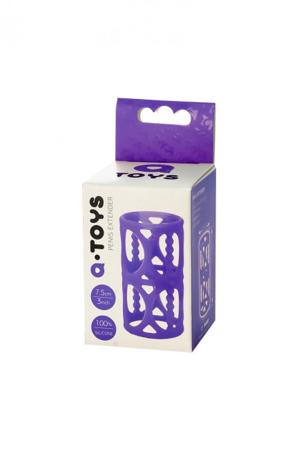 Фиолетовая насадка-сетка на член, A-toys Фиолетовая насадка-сетка на член, A-toys