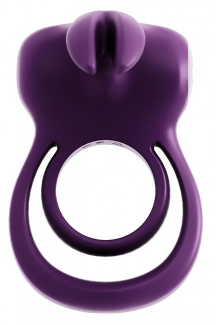 Фиолетовое эрекционное кольцо VeDO Thunder Bunny, VeDO