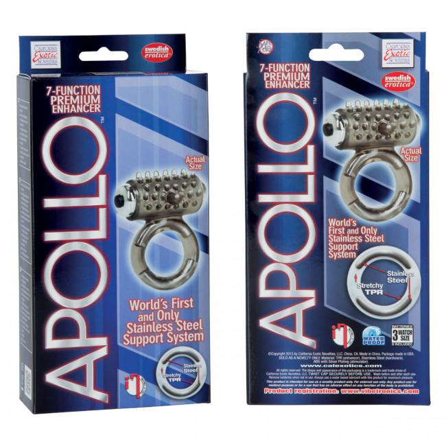 Виброкольцо Apollo 7-Function Premium Enhancers, California Exotic Novelties Виброкольцо Apollo 7-Function Premium Enhancers, California Exotic Novelties