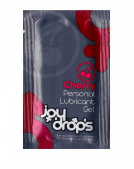 Пробник смазки на водной основе JoyDrops Cherry - 5 мл., JoyDrops Пробник смазки на водной основе JoyDrops Cherry - 5 мл., JoyDrops
