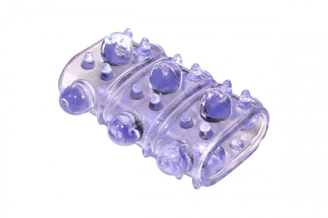 Фиолетовая насадка на пенис Rings Armour, Lola toys