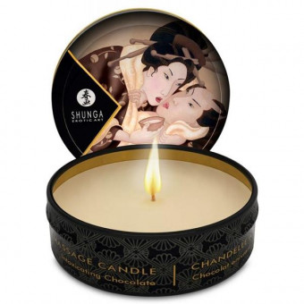 Массажная свеча Intoxicatin Chocolate с ароматом шоколада - 30 мл., Shunga