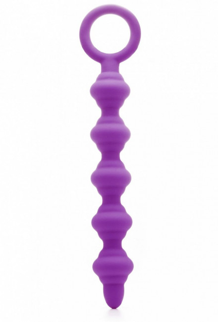 Фиолетовая анальная цепочка Wrick Purple - 18 см., Shots Media BV Фиолетовая анальная цепочка Wrick Purple - 18 см., Shots Media BV