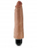 Кофейный вибратор-реалистик 8" Vibrating Stiffy - 24,8 см., Pipedream Кофейный вибратор-реалистик 8" Vibrating Stiffy - 24,8 см., Pipedream