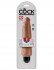 Кофейный вибратор-реалистик 8" Vibrating Stiffy - 24,8 см., Pipedream Кофейный вибратор-реалистик 8" Vibrating Stiffy - 24,8 см., Pipedream