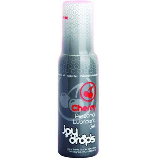 Смазка на водной основе со вкусом вишни JoyDrops Cherry - 100 мл., JoyDrops