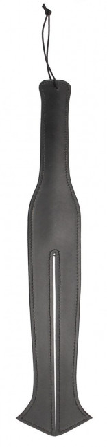 Черная шлепалка Two Finger Paddle Tawse - 51 см.