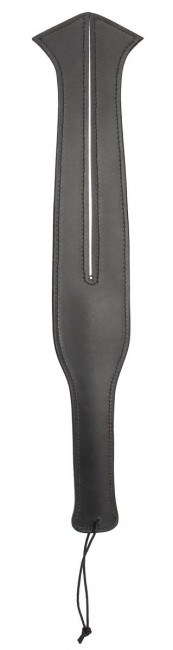 Черная шлепалка Two Finger Paddle Tawse - 51 см.