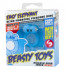 Голубое кольцо Beasty Toys Easy Elephant с вибрацией и светящимися глазами, Shots Media BV