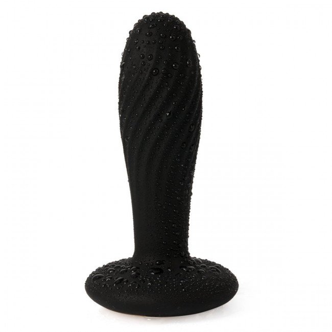Чёрная анальная пробка Bella Black - 11,3 см., Svakom