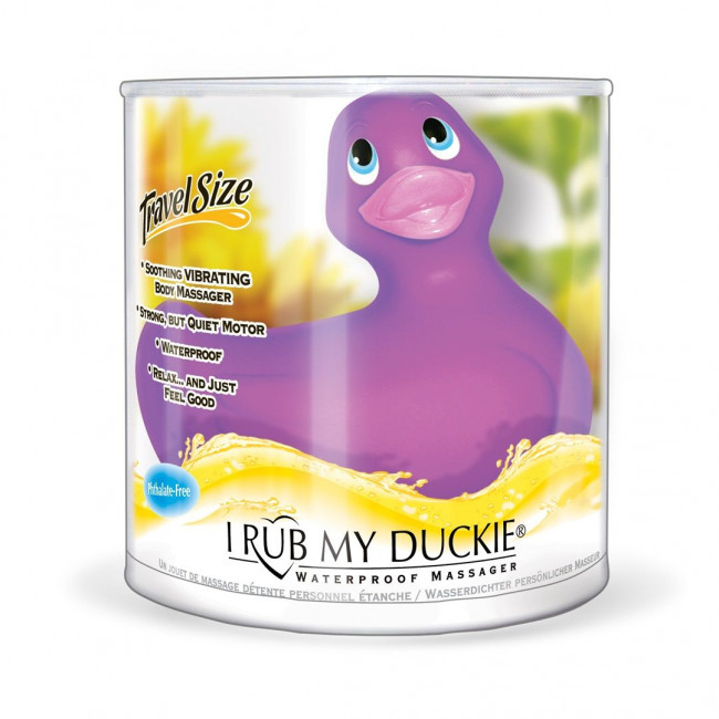 Фиолетовый вибратор-утенок I Rub My Duckie, Big Teaze Toys