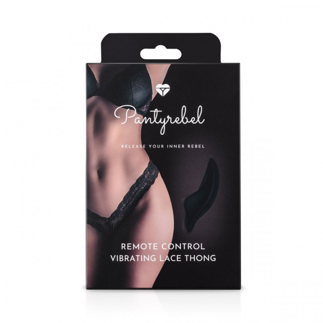 Кружевные трусики-тонг с виброэлементом Remote Control Vibrating Lace Tong Кружевные трусики-тонг с виброэлементом Remote Control Vibrating Lace Tong