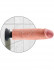 Телесный вибратор со съемной присоской 10" Vibrating Cock - 25,4 см., Pipedream Телесный вибратор со съемной присоской 10" Vibrating Cock - 25,4 см., Pipedream
