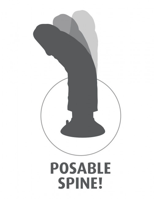 Телесный вибратор со съемной присоской 10" Vibrating Cock - 25,4 см., Pipedream Телесный вибратор со съемной присоской 10" Vibrating Cock - 25,4 см., Pipedream
