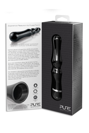 Вибромассажер BLACK LARGE - 18,4 см., Pipedream