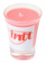 Массажная свеча для поцелуев Strawberry с ароматом клубники - 30 гр., INTT