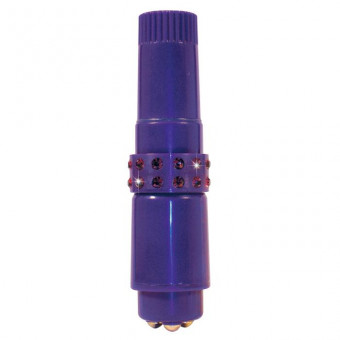 Фиолетовая виброракета DIAMOND POCKET ROCKET - 10 см., Toy Joy