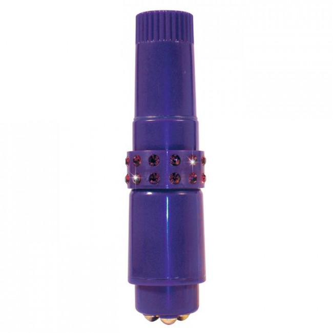 Фиолетовая виброракета DIAMOND POCKET ROCKET - 10 см., Toy Joy