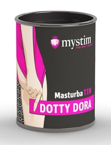 Компактный мастурбатор MasturbaTIN Dotty Dora, MyStim
