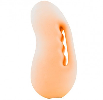 Телесный мастурбатор с удобным углублением под пальцы REALSTUFF MASTURBATOR FLESH, Dream Toys