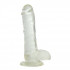Прозрачный фаллоимитатор JELLY DILDO REAL RAPTURE CLEAR 10 - 25,5 см., Toyz4lovers