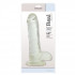 Прозрачный фаллоимитатор JELLY DILDO REAL RAPTURE CLEAR 10 - 25,5 см., Toyz4lovers