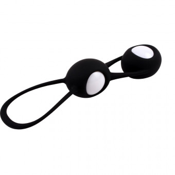 Чёрные вагинальные шарики Geisha Balls, Chisa