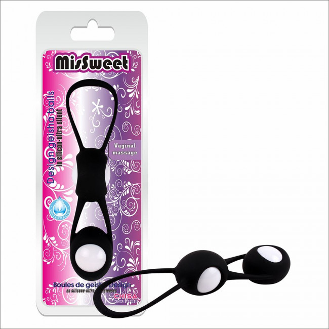 Чёрные вагинальные шарики Geisha Balls, Chisa Чёрные вагинальные шарики Geisha Balls, Chisa