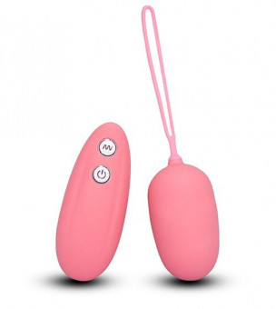 Розовое виброяйцо с пультом дистанционного управления ULTRA SEVEN REMOTE CONTROL EGG, Seven Creations