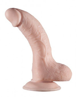 Телесный фаллоимитатор REALSTUFF REALISTIC DONG 6.5INCH - 17 см., Dream Toys