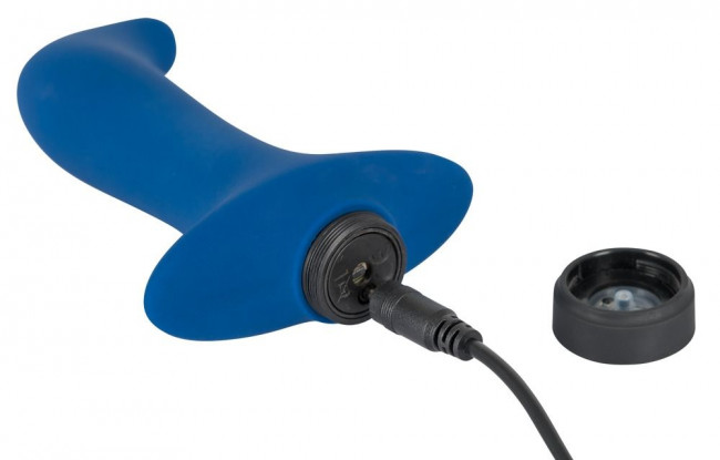 Синий вибромассажер простаты Power Vibe Backy - 12,8 см., Orion Синий вибромассажер простаты Power Vibe Backy - 12,8 см., Orion